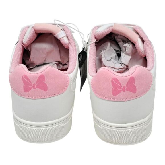 ALDI Finds Womens Size's Mickey Mouse Disney Character Sneakers Mint Green/Gold - Picture 3 of 16